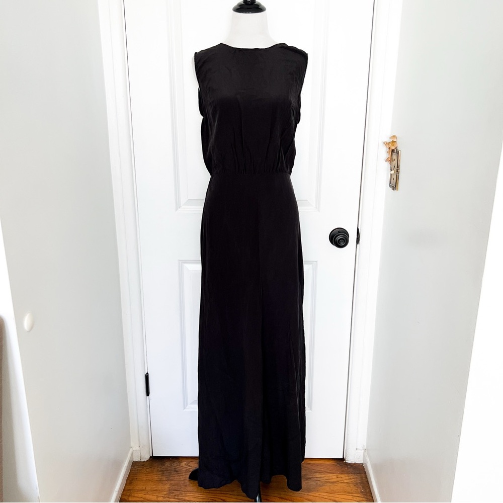 Reformation Black Sleeveless Maxi Gown - M/L